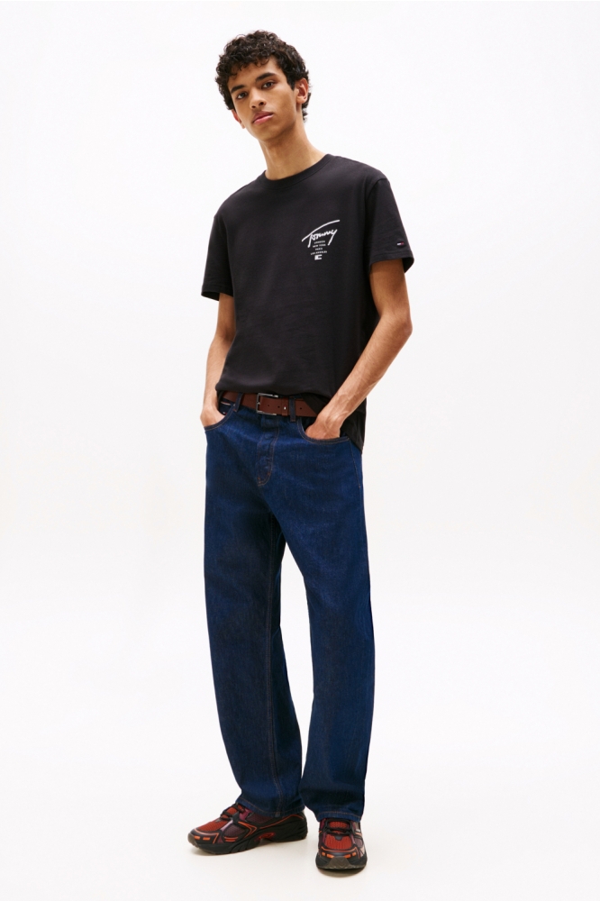 TJM REG SIGN CITY TEE EXT DM0DM22120 BDS BLACK
